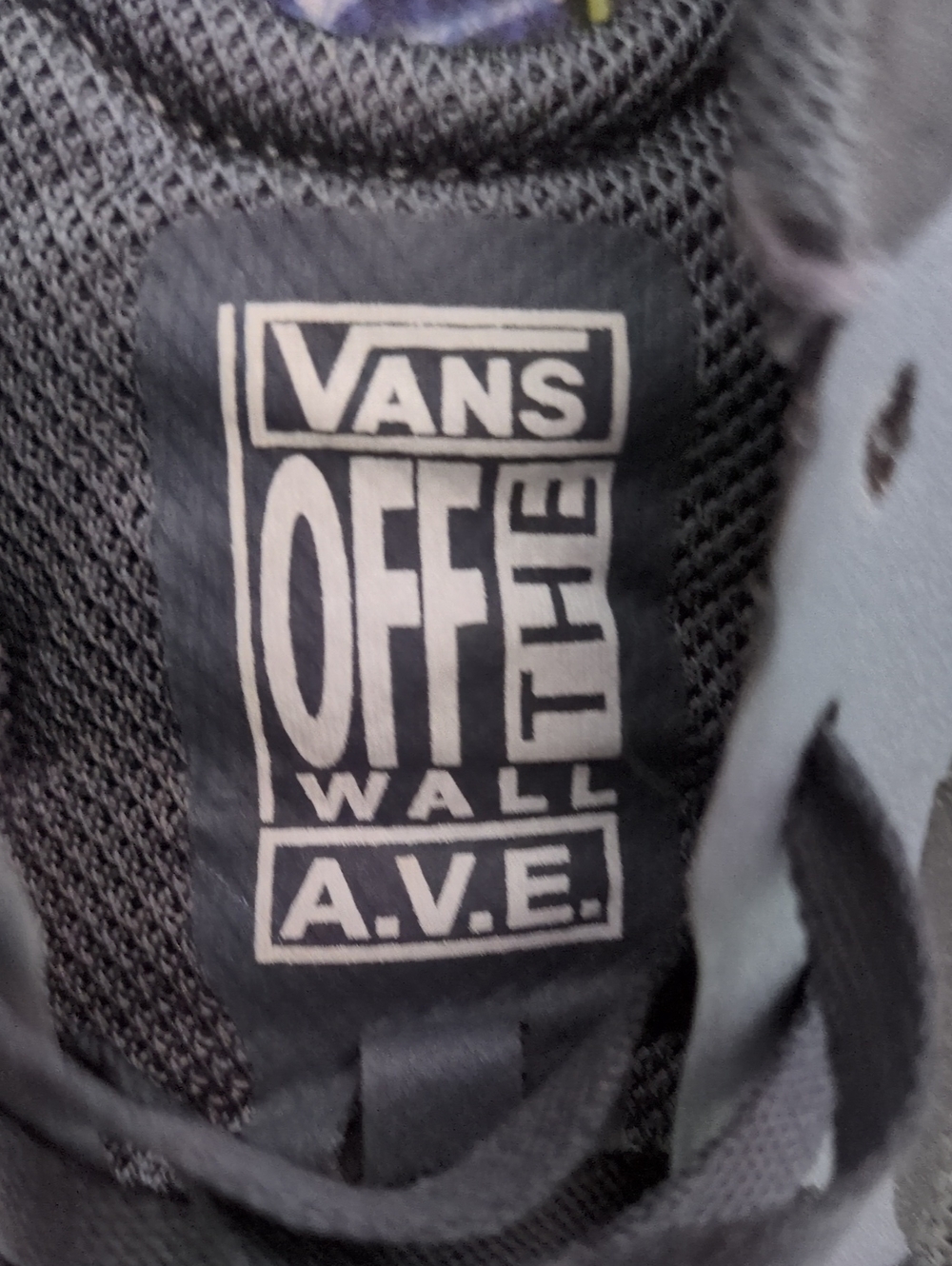 Vans AVE Anthony Van Engelen Skate Shoes Black White Suede Mesh Men Size 8 72135 - Picture 8 of 9